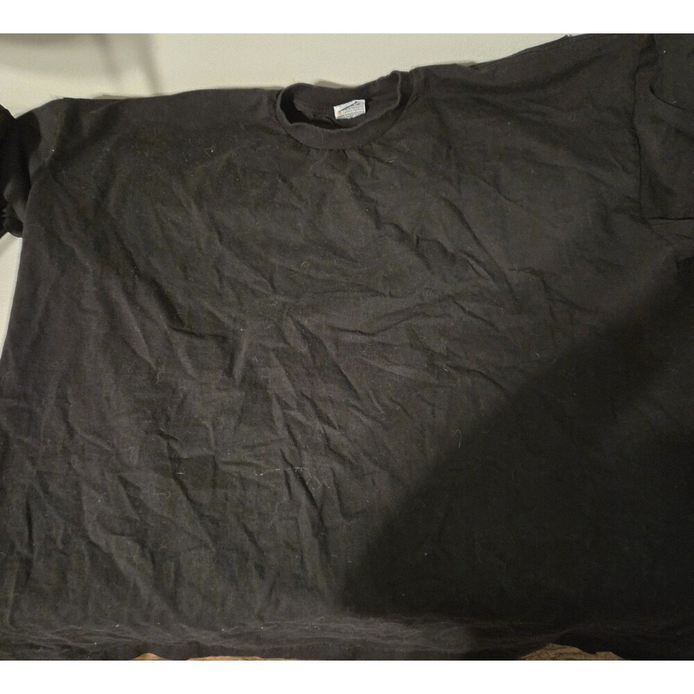 Pro Club Super Heavy Weight T-Shirt Black Men's Size 5XL Short Sleeve Plain Tee